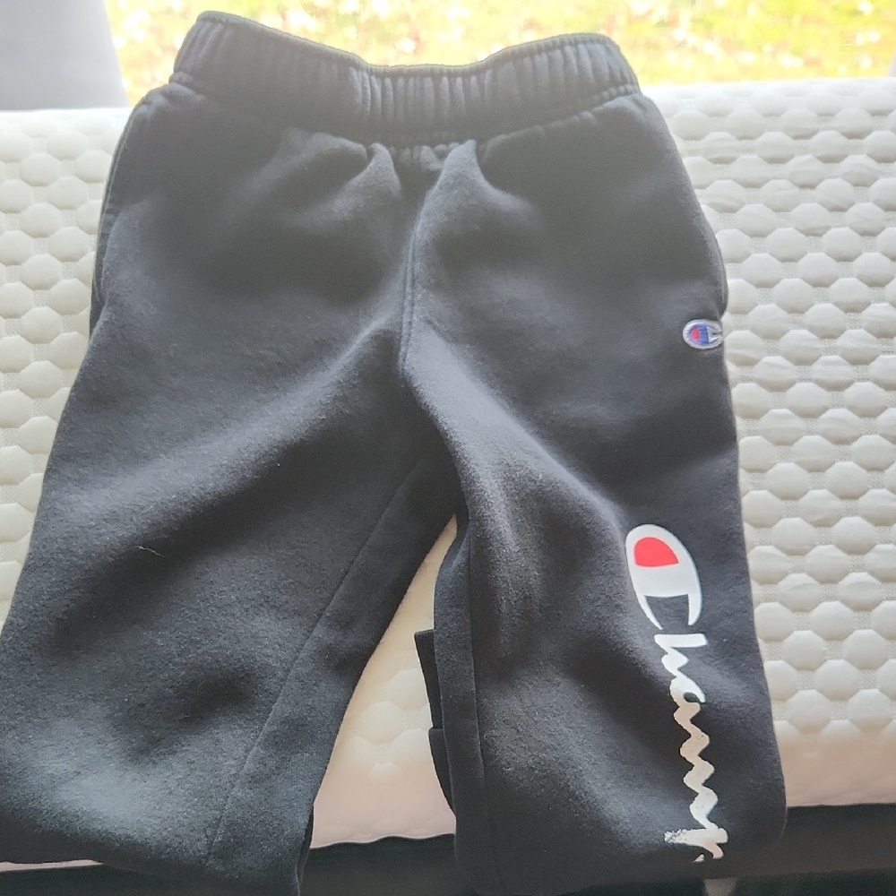 3/$10 - Champion Kids Black Joggers with Logo